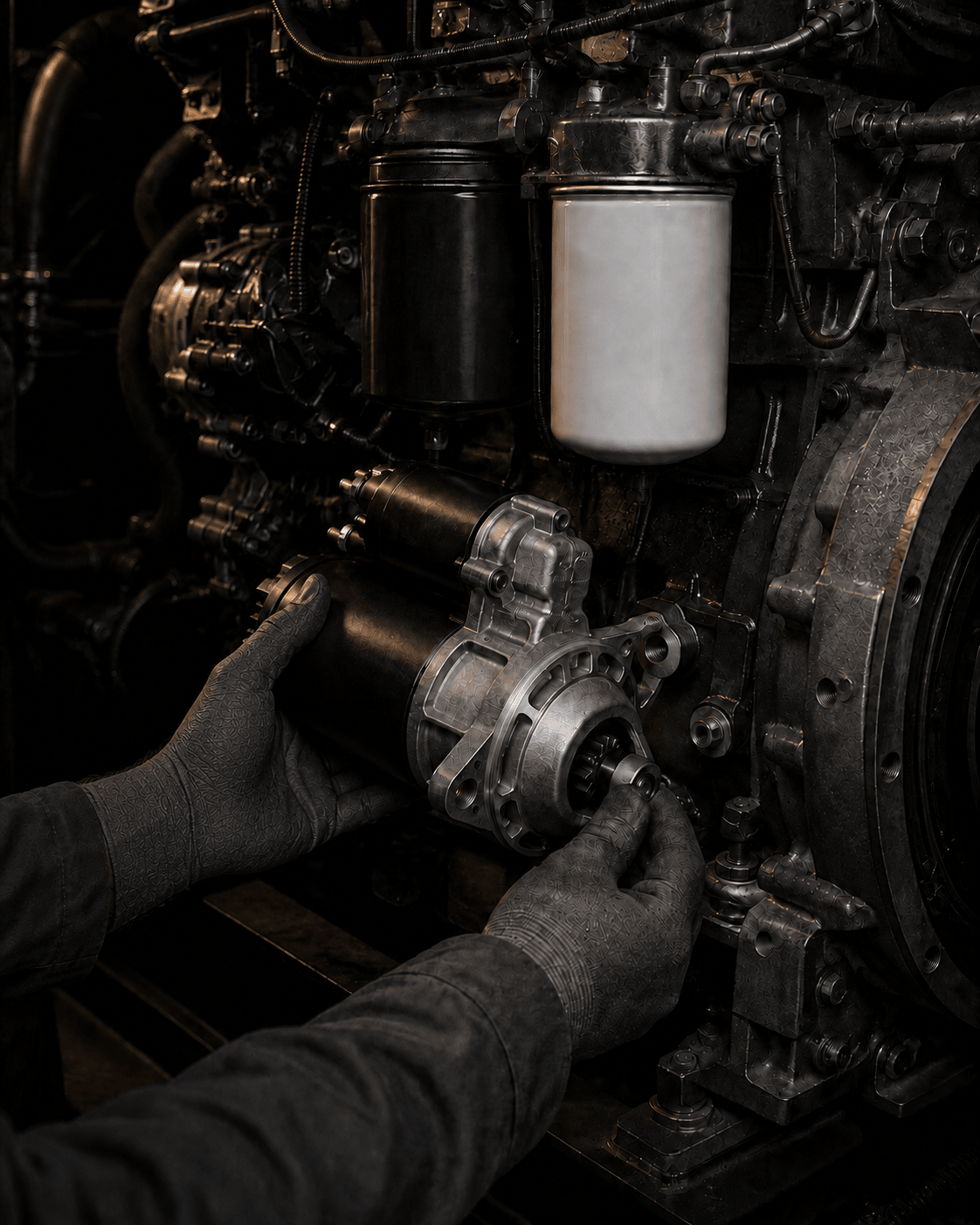 Engine service / parts fitting