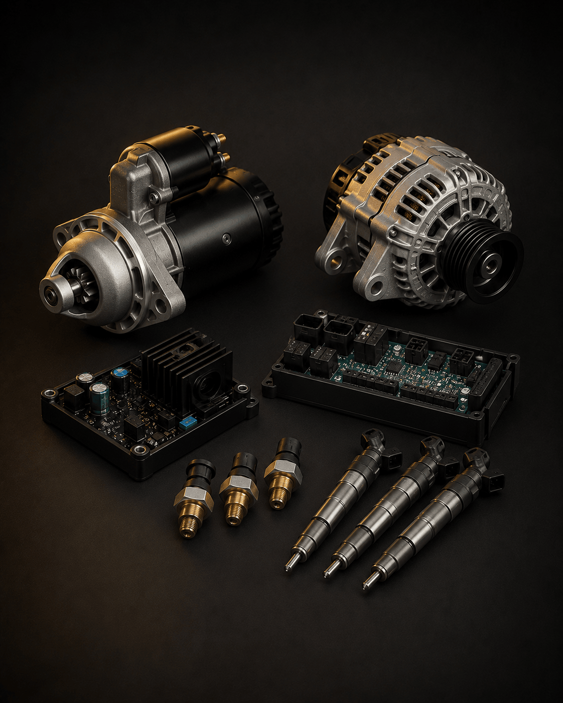 Generator & engine parts