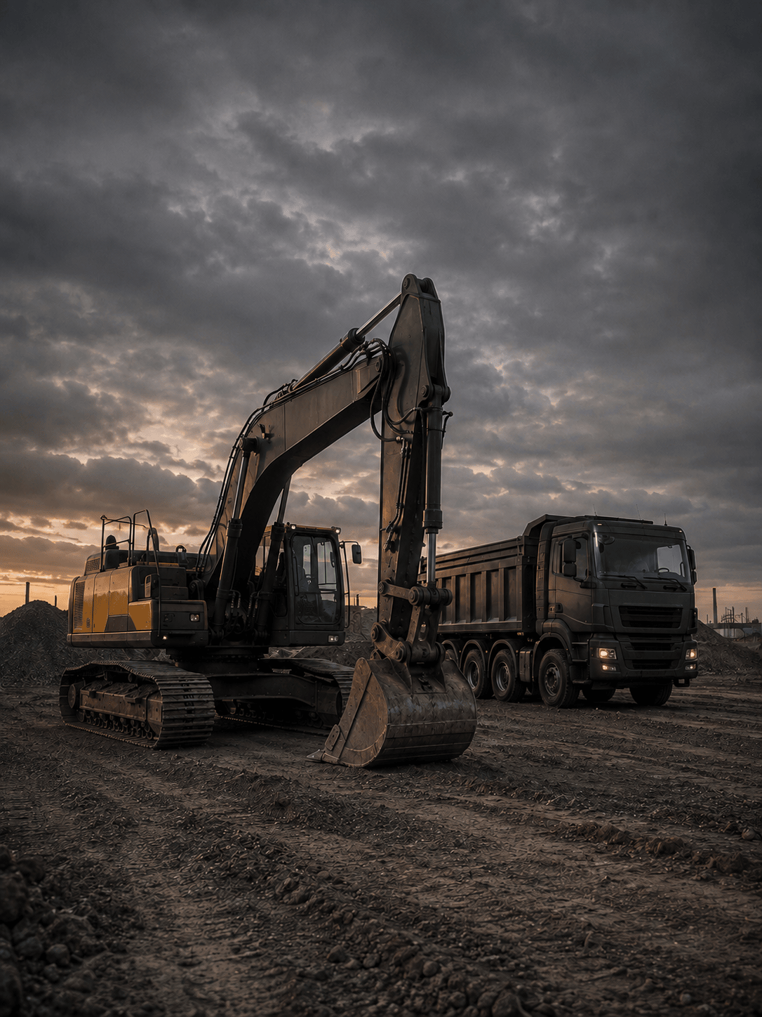 Heavy equipment & truck