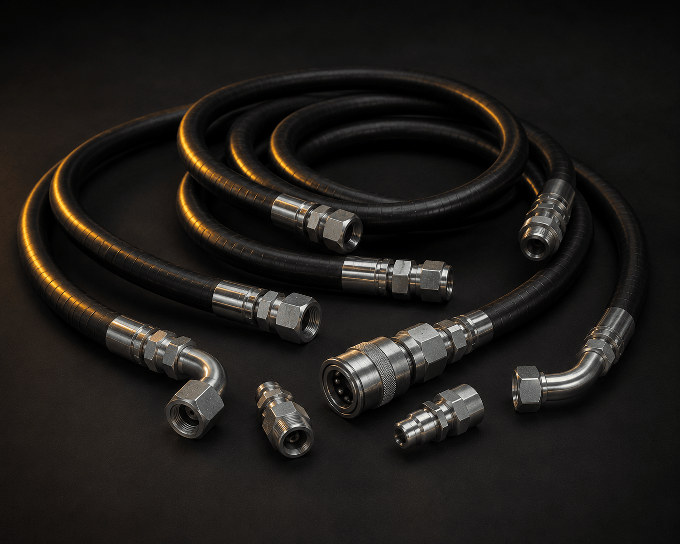 Hydraulic hoses & fittings
