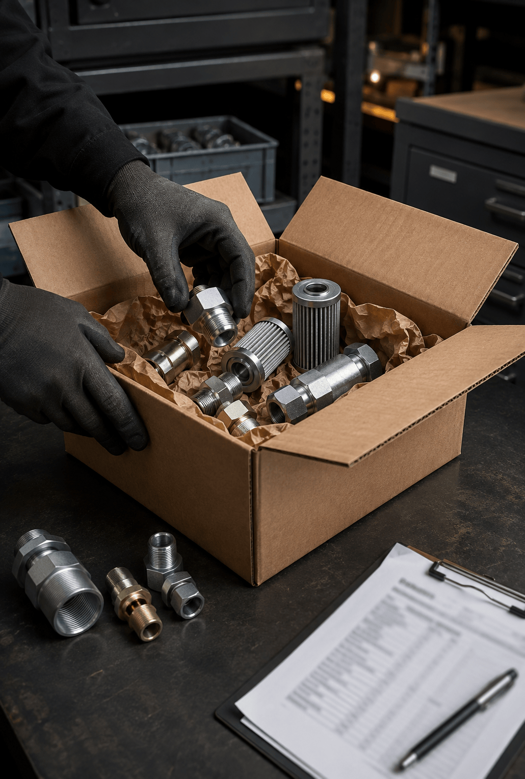 Order preparation / dispatch